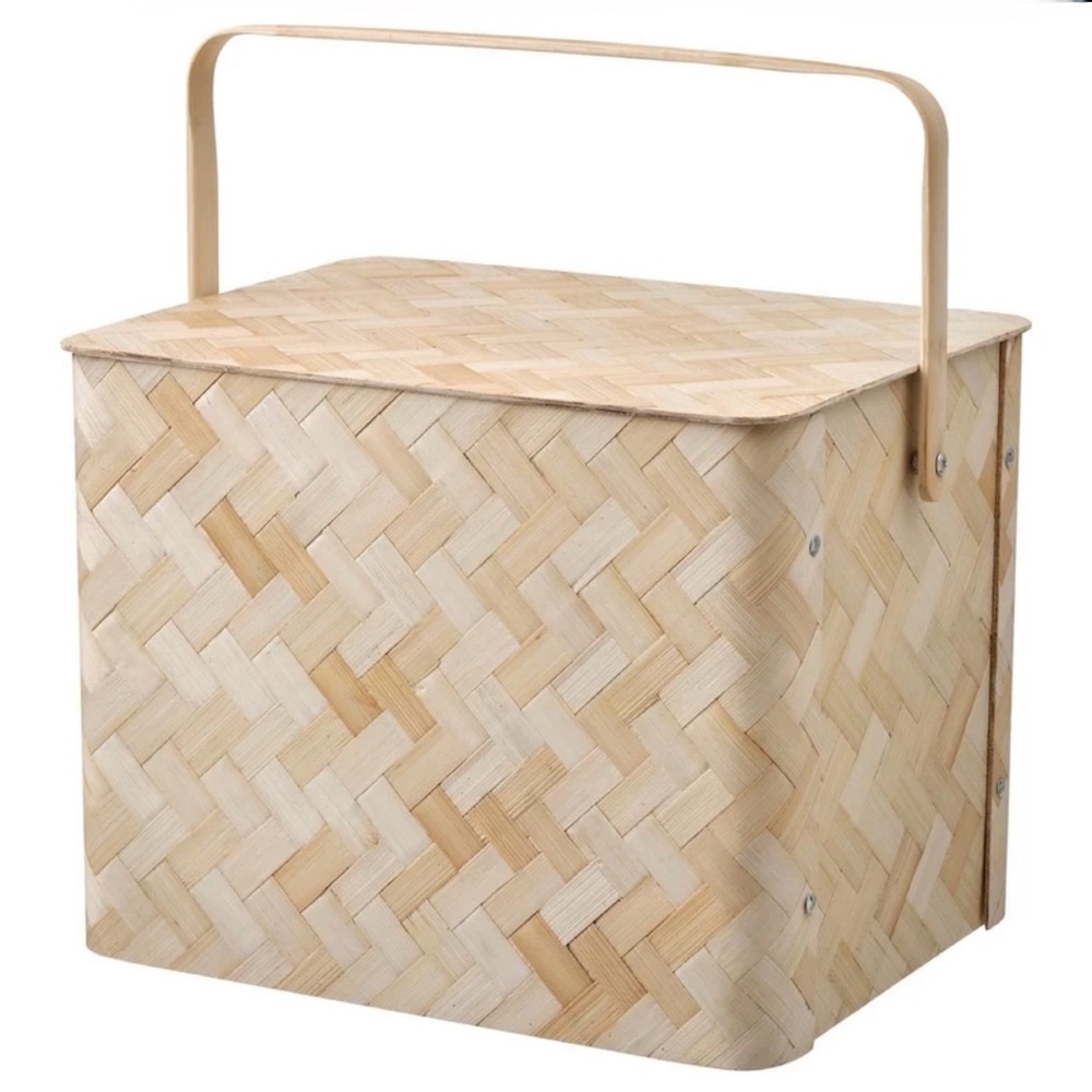 IKEA KÅSEBERGA - Picnic Basket Bamboo | New